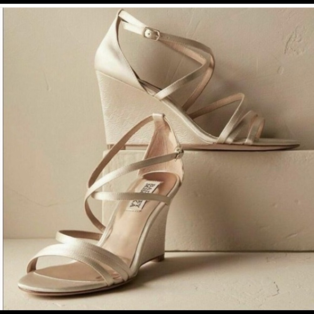 Amazing condition Badgley Mischkta wedges